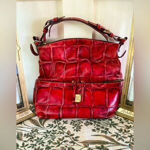 Dooney & Bourke Croc Hobo Bag